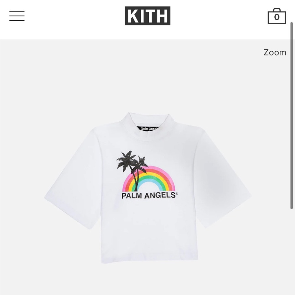 Super Cute Palm Angels Cropped Tee!
